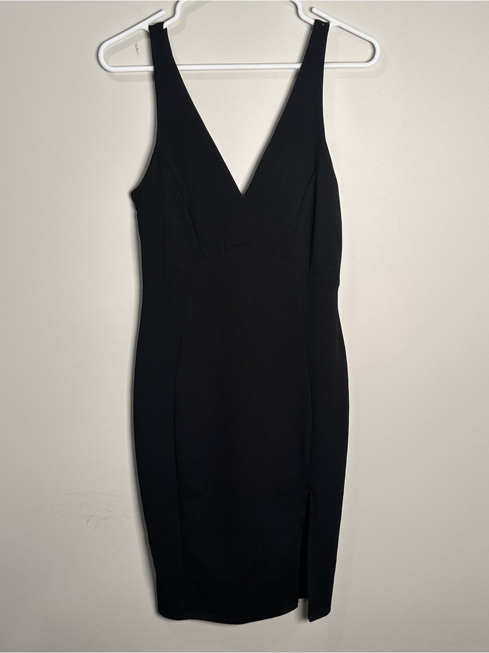 Lulus Iconic Moment Black Bodycon Midi Dress